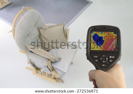 Checking Underfloor Heating with Infrared Camera