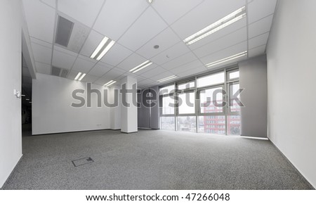 Empty office ready for rent