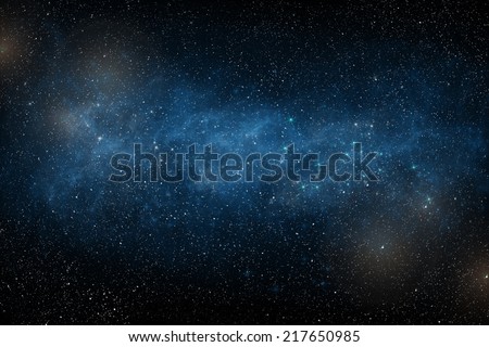 Starry sky. Galaxy
