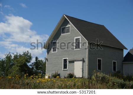 Classic New England House,		Tremont,	Mount Desert Island, Acadia National park, Maine, New England