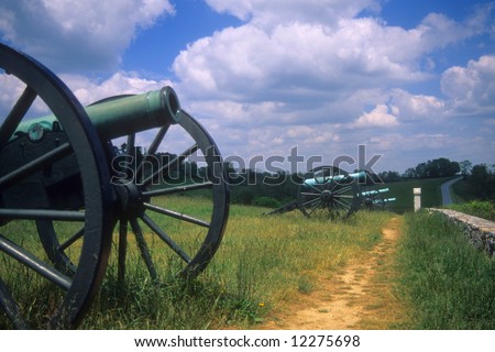 Napoleon artillery battery 		Antietam National Battlefield, American  Civil War,	Maryland