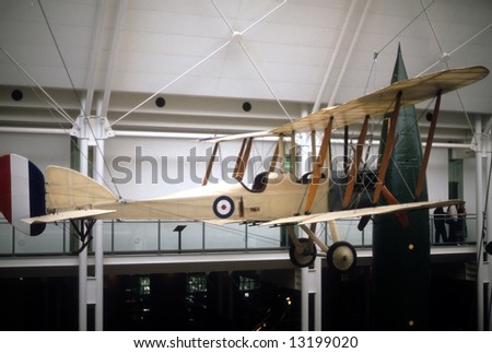 Sopwith Camel, World War I airplane, 	 Imperial War Museum,	London	United Kingdom