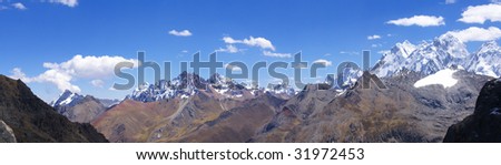 Peru Mountain Peaks