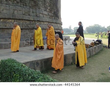 Rituals Of Buddhism. perform Buddhist rituals