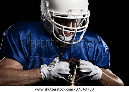 angry football player