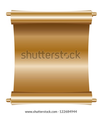 Gold Scroll. Stock Photo 122684944 : Shutterstock