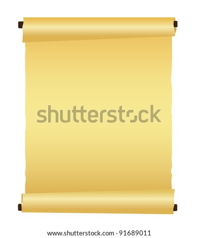 Paper Scroll. Vector. - 91689011 : Shutterstock