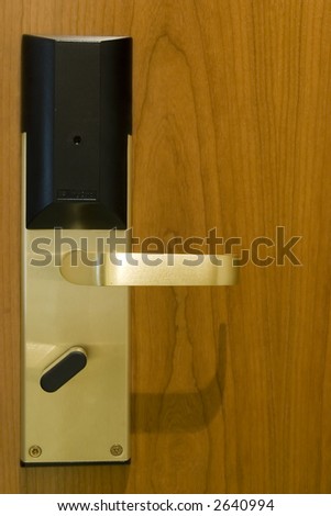 luxury hotel door