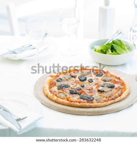 Pizza and pizza ingredients