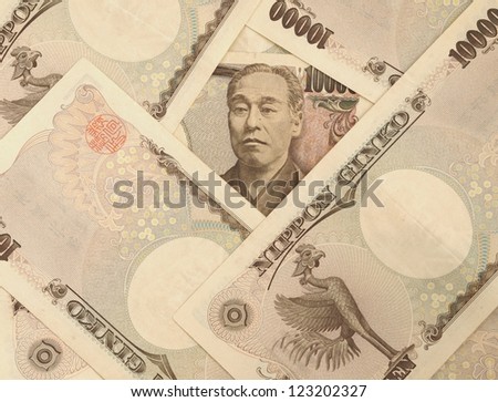 Japanese YEN note