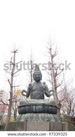 Statue of Buddha at Senso-ji Temple - Tokyo, Japan