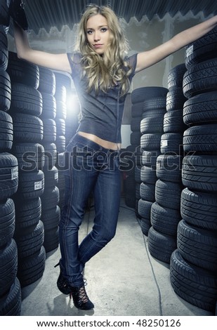 between tyres