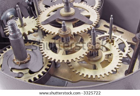 Gears In Clock