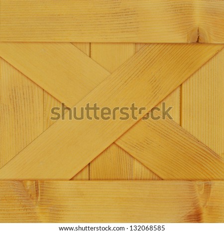 Varnished Wood crate backdrop