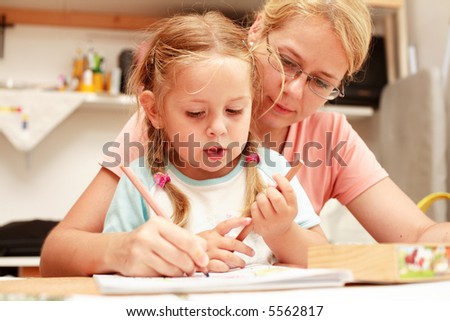 Mother  Baby Photos on Mother And Child Painting Stock Photo 5562817   Shutterstock