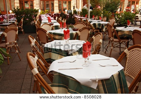Outdoor restaurant - outdoor dining