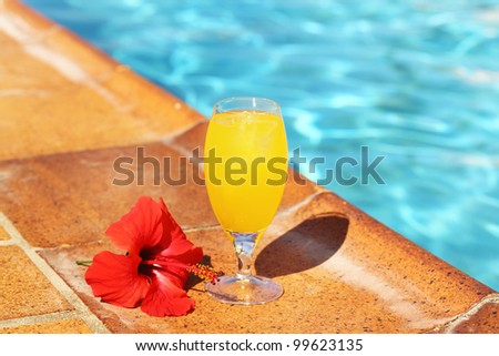 Outdoor swimming pool with fresh water