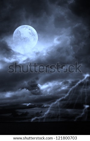 Night landscape Night landscape
