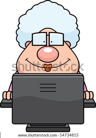 old lady cartoon clip art. clip art, old woman face