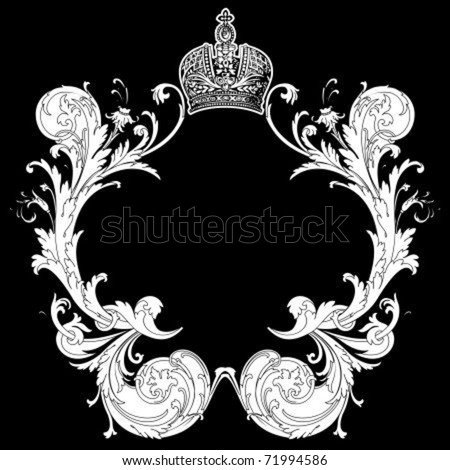 black and white art deco pattern. stock vector : Black And White