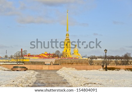 The Peter and Paul Fortress, Saint Petersburg, Russia