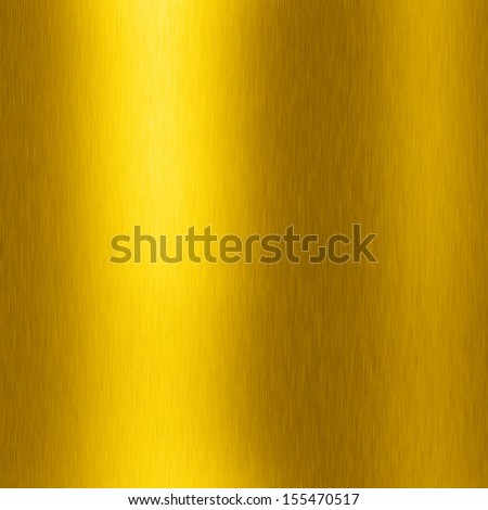 Gold Plate With Reflection