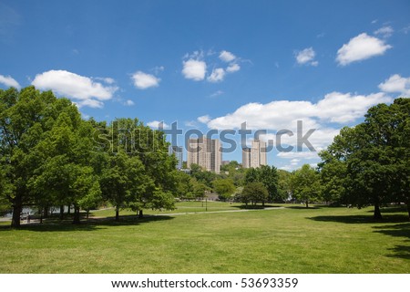 Inner City Park in The Bronx New York City