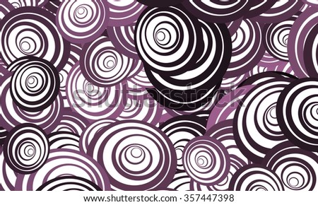 colorful art pattern background with layer by layer spiral concept.
