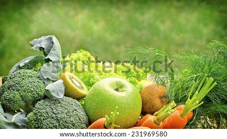 Healthy food - vegetarian food