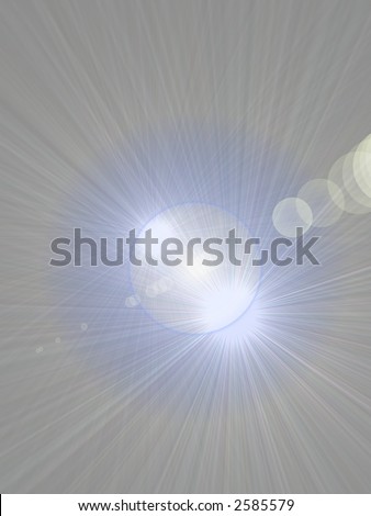 Abstract starburst page design effects