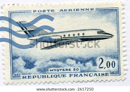 Vintage World Postage Stamp Ephemera france(editorial)