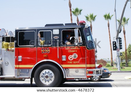 Fire Safety truck los angeles