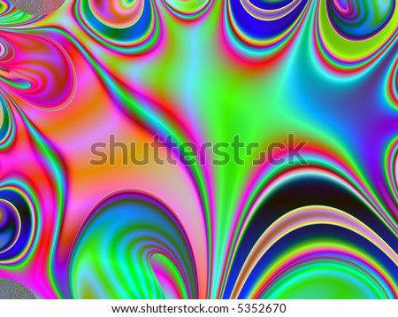Neon Backgrounds on Stock Photo   Bright Neon Abstract Page Design Illustration Background