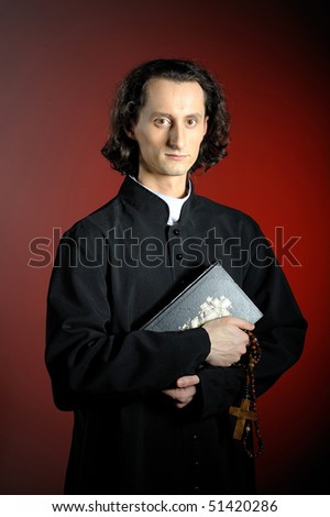 Praying Priest