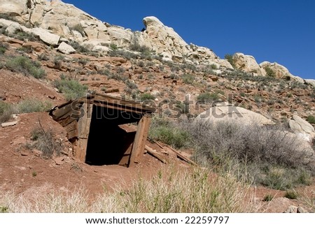 old mine shaft