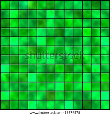 green color tiles