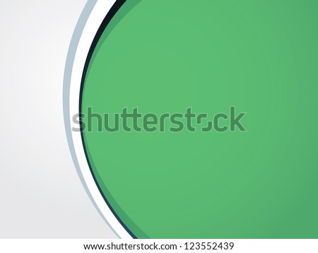 Clean Eco Green Corporate Presentation Background Template