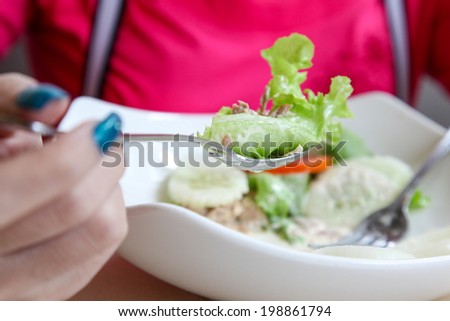 eat salad diet