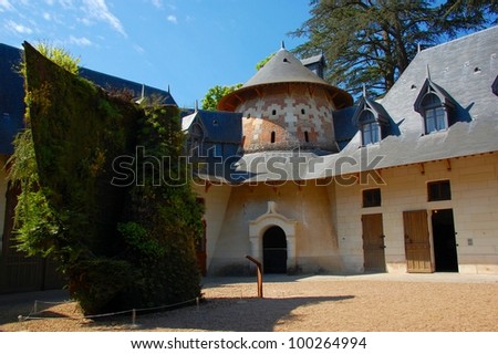 Stables of the ChÃ?Â¢teau de Chaumont, one of the French castles on Loire.