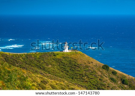 Cape Reinga Lighthouse, north edge of New Zealand