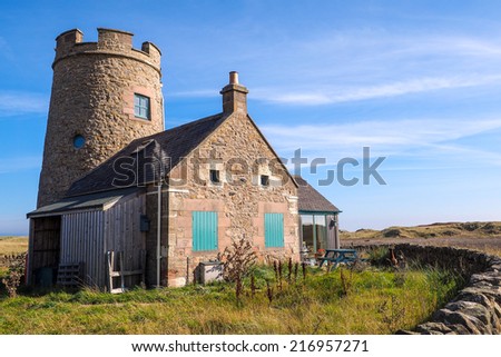 Holiday homes shut up for winter on Holy Island - Lindisfarne