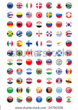 flags of the world pictures. flags around the world