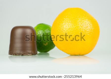 Chocolate Marshmallow and Fruit