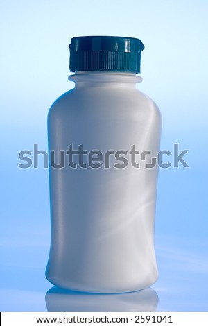 Plain White Bottle