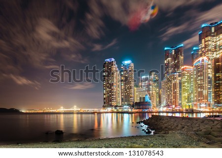 cityscape of  Busan South Korea