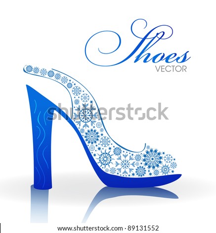 Stock Vector Illustration: Shoes - 89131552 : Shutterstock