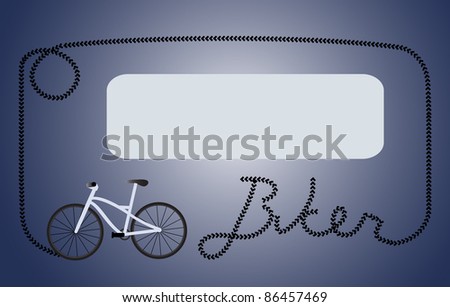Bike Tire Print