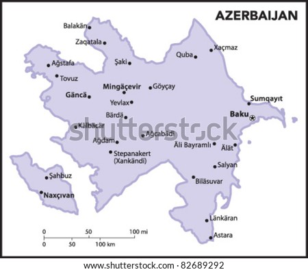stock vector : Azerbaijan