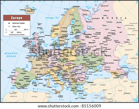 Europe Map 2012