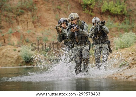 command rangers during the military operation